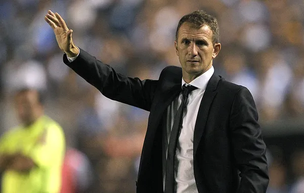 Rodolfo Arruabarrena como entrenador de Boca.