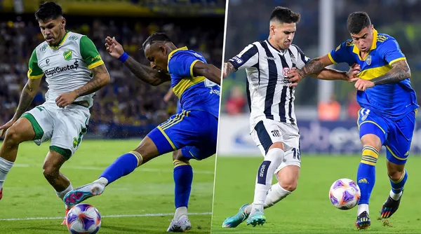 Agustín Sant'Anna y Rodrigo Villagra, nuevos refuerzos de River vs. Boca en 2023.