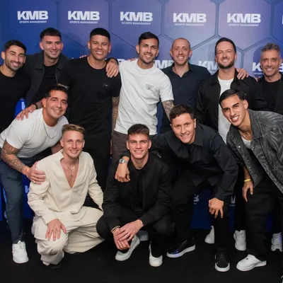 Paredes, presente en el cumpleaños de Kristian Bereit. (Instagram)