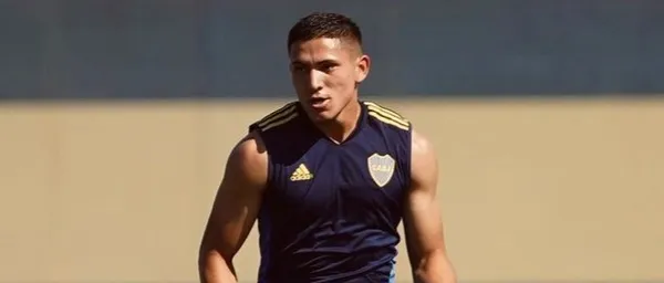 Nahuel Génez durante su paso por Boca 