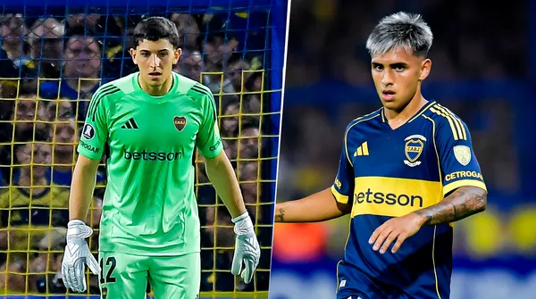 Brey y Delgado, criticados en Boca. (Getty)