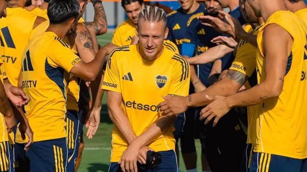 Ascacibar podría debutar el domingo vs. Newell's. (Boca Oficial)
