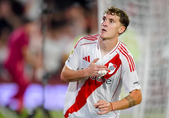 Facundo Colidio en River (Getty Images)
