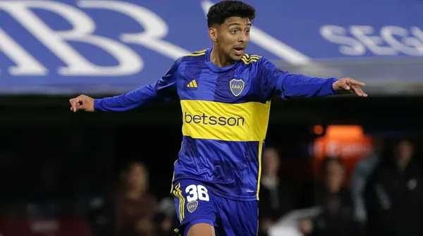 Cristian Medina en Boca (Getty Images)