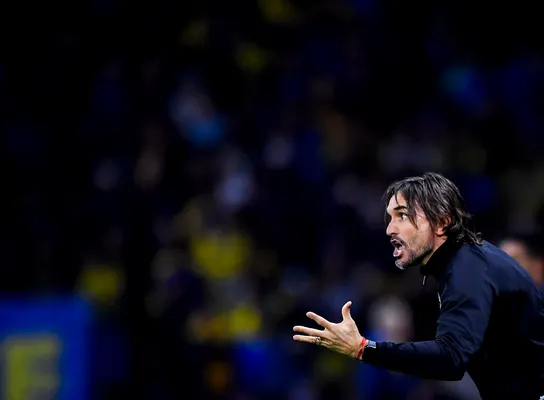 A Riquelme le preguntaron por Diego Martínez. ¿Será? (Getty)