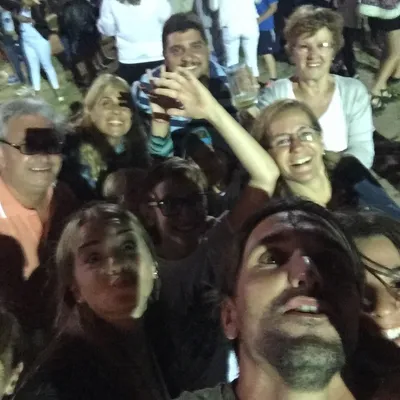 Selfie de la familia Martínez.