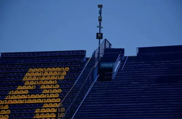 La Platea K de Boca. (Infobae)