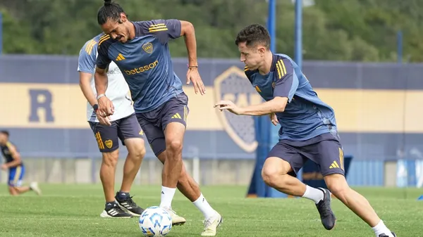 Ander Herrera y Cavani, juntos en Boca Predio.