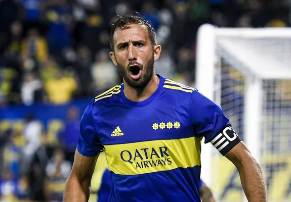 Carlos Izquierdoz, en Boca. (Getty)