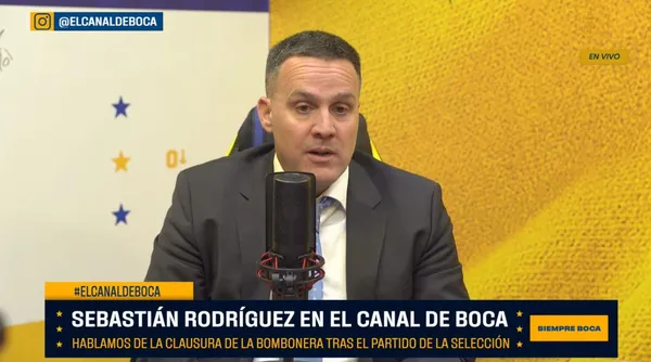 Sebastián Rodríguez habló sobre la clausura de La Bombobnera. (@elcanaldeboca)