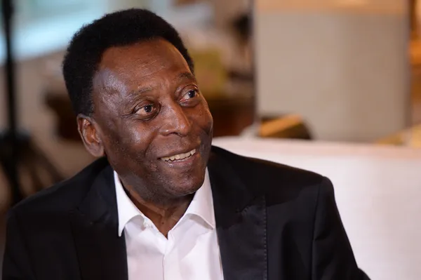 Pelé, leyenda del fútbol, elogió al estadio de Boca. (Getty)