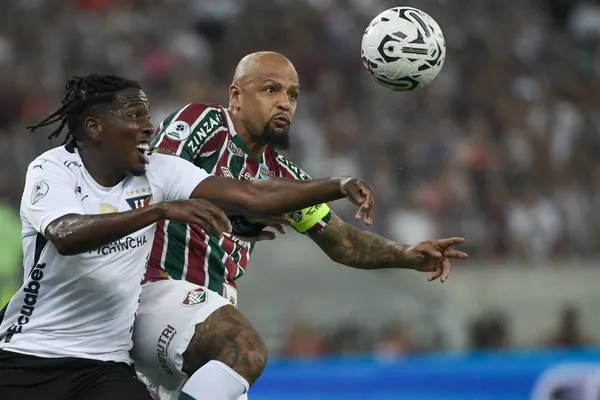 Jan Hurtado con Felipe Melo. (Imago)