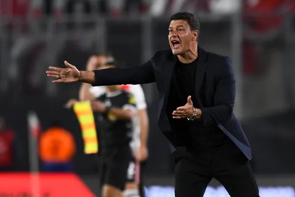 Battaglia, durante su paso como DT de Boca (Getty)