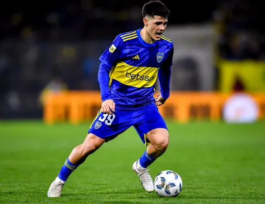 Vicente Taborda en Boca. (Getty)