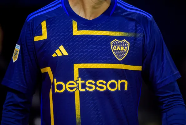 La camiseta que llevó Boca vs. Central Córdoba. (Getty)