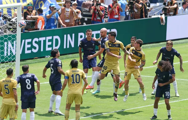 Boca en el último Mundial de Clubes. (Getty)