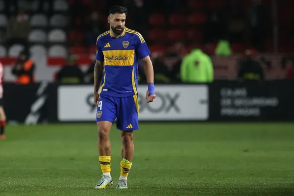 Milton Giménez en Boca (Getty Images)