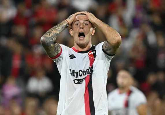 Juan Ignacio Ramírez en Newell's. (Imago)
