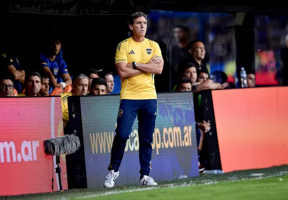Úbeda, en el ojo de la tormenta en Boca. (Getty)