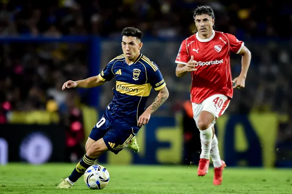 Úbeda elogió a Alan Velasco en Boca. (Getty Images)