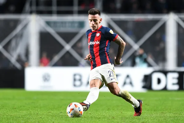 Malcom Braida en San Lorenzo (Getty Images)
