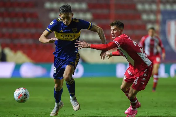 Kevin Zenón en Boca vs. Unión (Getty Images)