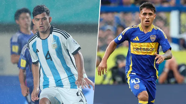 Gorosito y Milton Delgado fueron llamados para la Selección Argentina Sub 20. (IMAGO)