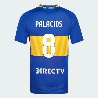 La camiseta de Carlos Palacios en Boca.
