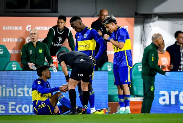 El momento que preocupó a todos. (Getty)
