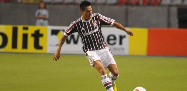 Luciano Fabián Monzón tuvo un paso por Fluminense en 2013.