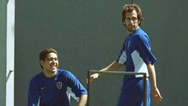 Pandolfi tenía una gran relación con Riquelme. (Instagram)