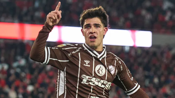 Vicente Taborda en Platense (Getty Images)