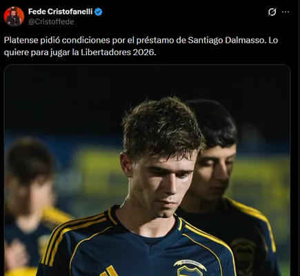 Dalmasso es seguido de cerca por Platense. (Captura)