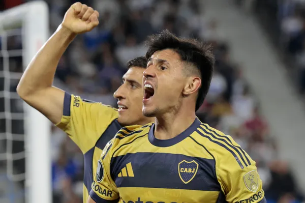 Bareiro anotó en la victoria de Boca. 