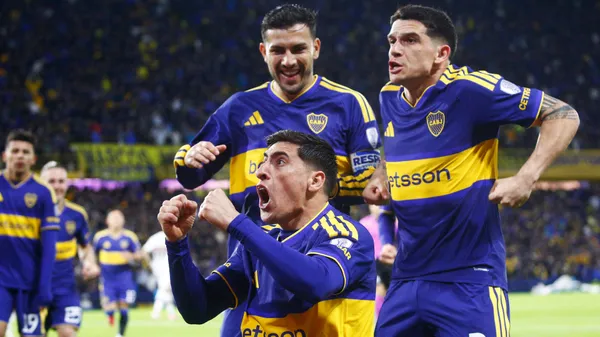 Merentiel le dio le ventaja a Boca para ir a Brasil. (Getty)
