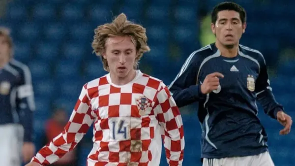 Modric habló sobre Riquelme. (Archivo)
