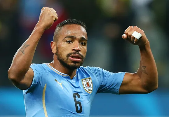 Álvaro Pereira, ex jugador uruguayo (Getty Images)
