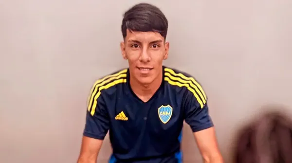 Alexis Peralta, nuevo arquero juvenil de Boca 
