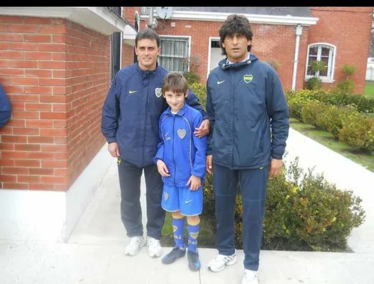 Soñora, Ferraina de chico y Raffo.
