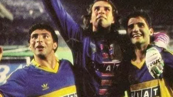 El "Rata" Rodríguez con Navarro Montoya y Carlos Moya