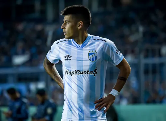 Joaquín Pereyra en Atlético Tucumán (Getty Images)