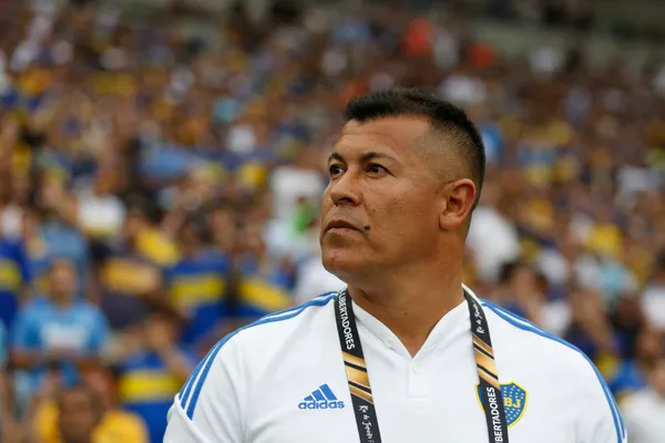 Jorge Almirón, en Boca. (Getty)