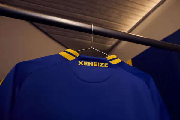 El detalle de la nueva camiseta de Boca.