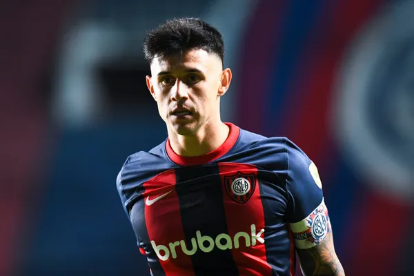 Adam Bareiro, delantero de San Lorenzo (Getty Images)
