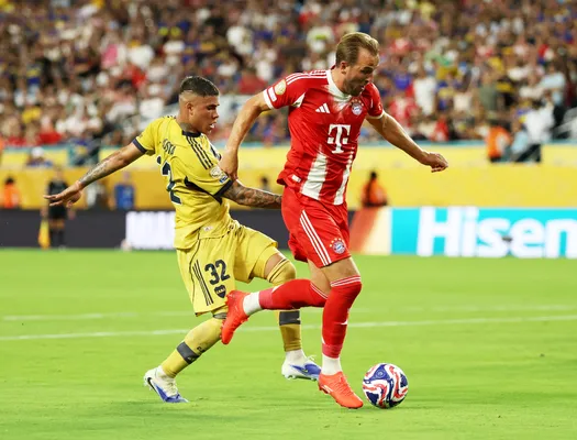 Ante Bayern Múnich, Ayrton Costa jugó su último partido en Boca. (Getty Images)
