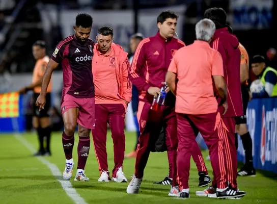 Borja y Gallardo en River (Getty Images)