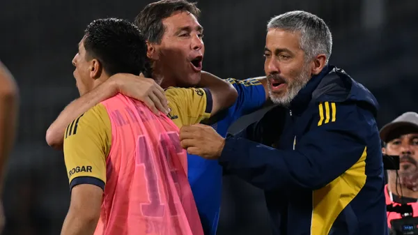 El Sifón festejó el triunfo frente a Talleres. (Getty)