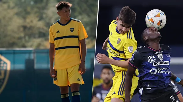 Ruiz y Dalmasso, los juveniles que llamaron la atención de Gago. (Instagram/Getty)