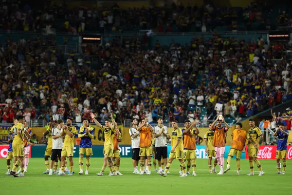 Boca jugará contra Auckland por la última fecha del Grupo C en el Mundial de Clubes (Getty Images)