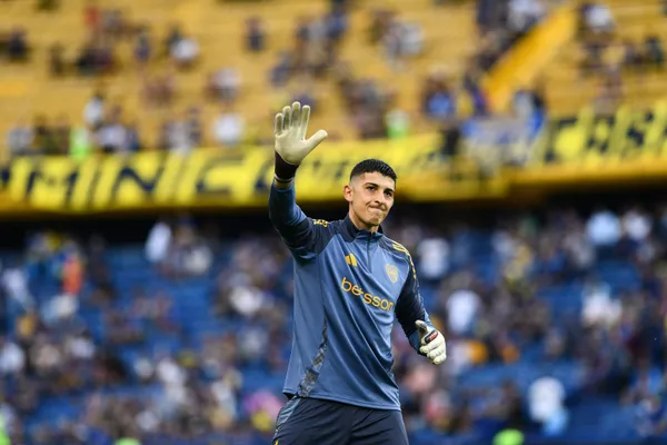 Leandro Brey, en Boca. (Imago)